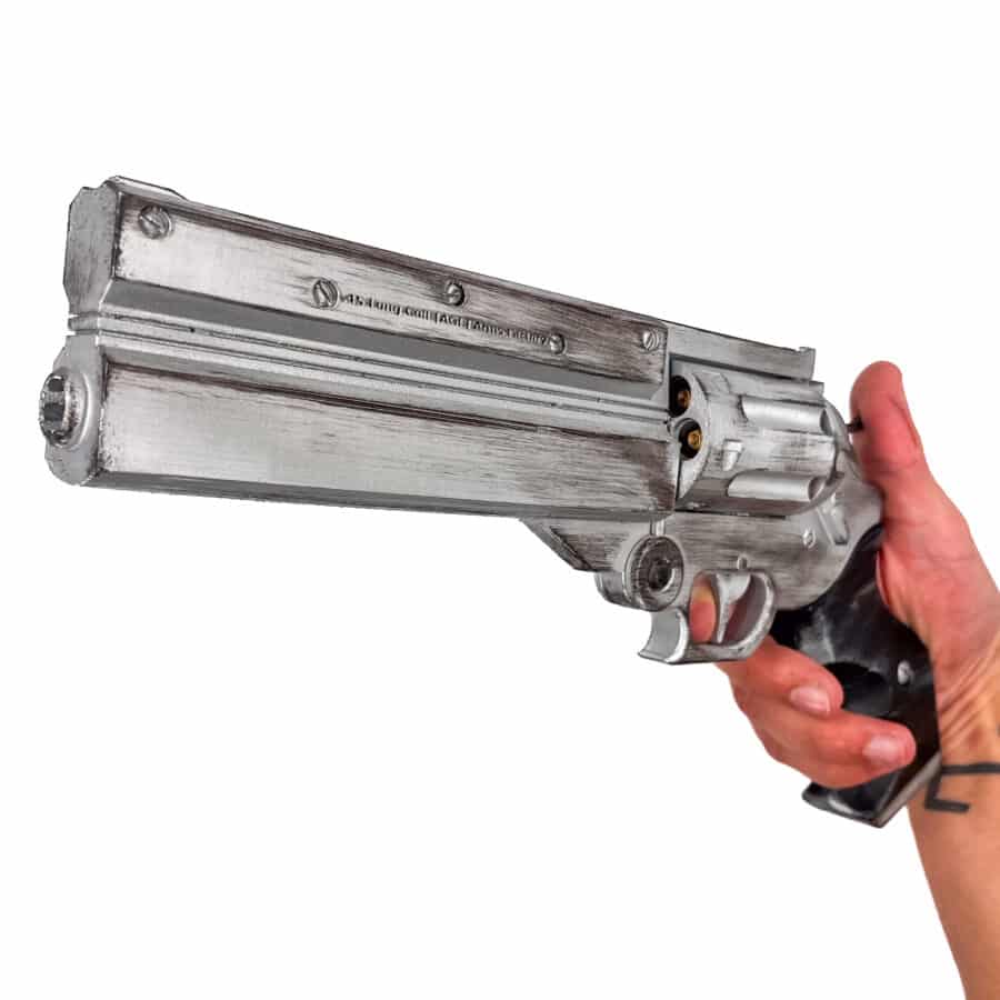 AGL Arms .45 Long Colt - Vash the Stampede Revolver - Trigun replica prop by Blasters4Masters