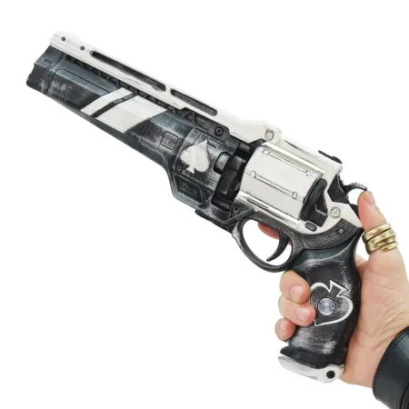Ace of spades prop replica from Destiny 2 by Blasters4Masters