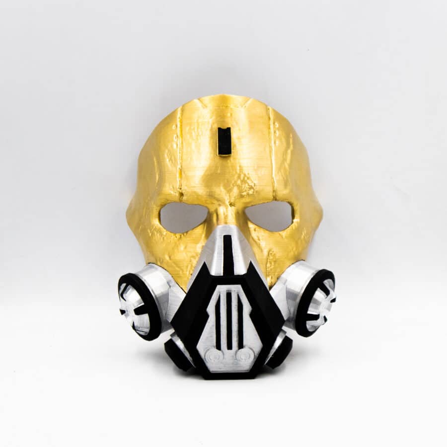 Caustic Blackheart Mask apex legends prop replica cosplay 1 scaled