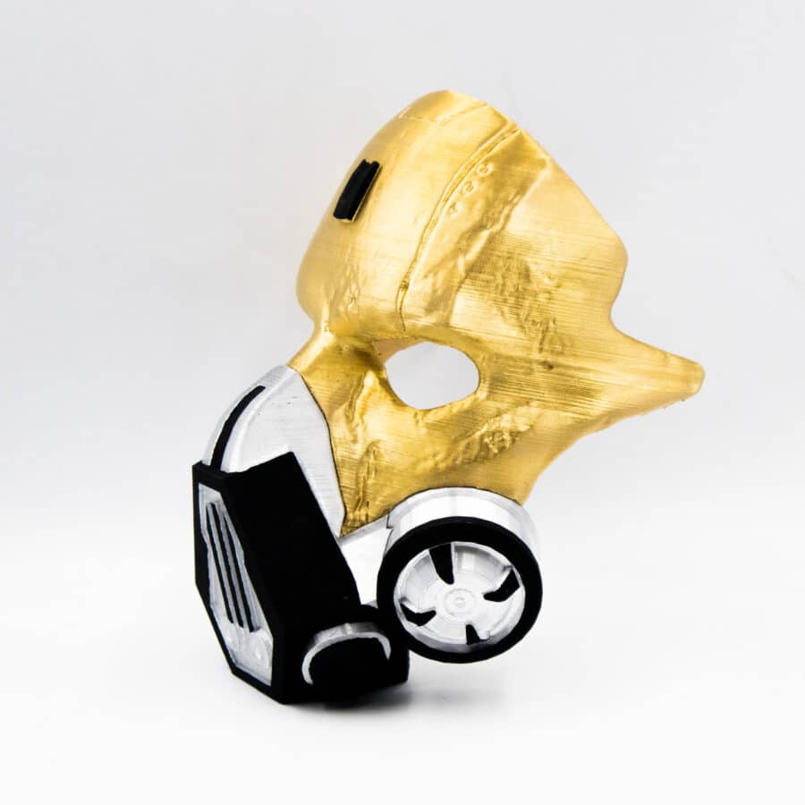 Caustic Blackheart Mask apex legends prop replica cosplay 2 scaled