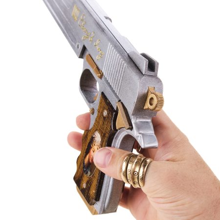 Ebony and Ivory pistols prop replica from Devil May Cry by Blasters4Masters