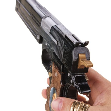 Ebony and Ivory pistols prop replica from Devil May Cry by Blasters4Masters