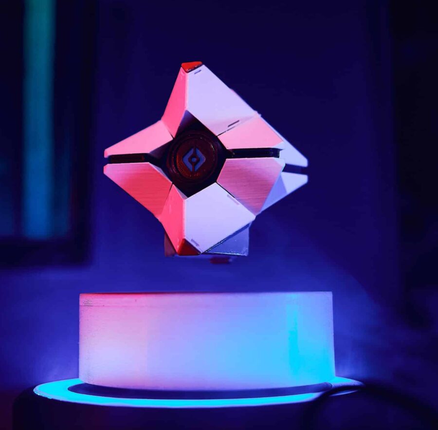Floating Ghost - Destiny 2 prop replica | Magnetic levitation hovering floating
