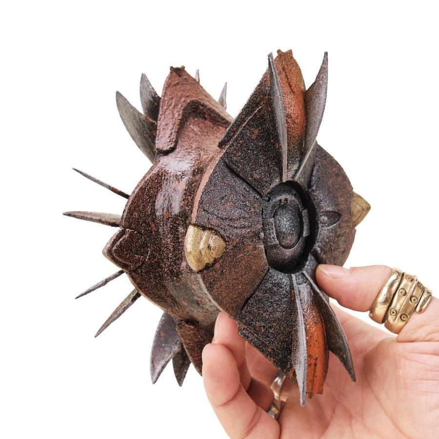 Ghost Rust Punk Shell replica prop from Destiny 2 by Blasters4Masters