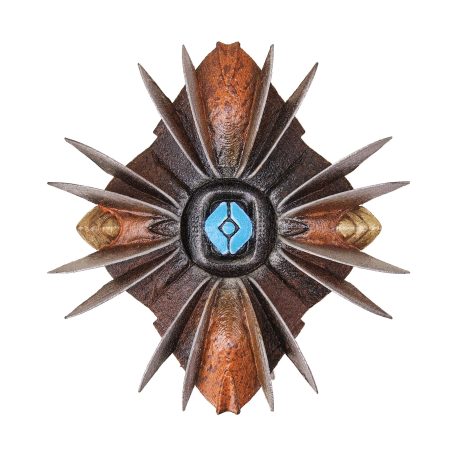 Ghost Rust Punk Shell replica prop from Destiny 2 by Blasters4Masters