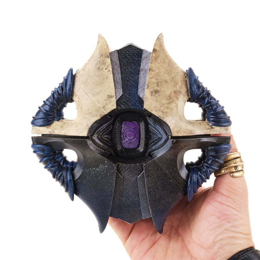Ghost Starlight Shell replica prop from Destiny 2 by Blasters4Masters