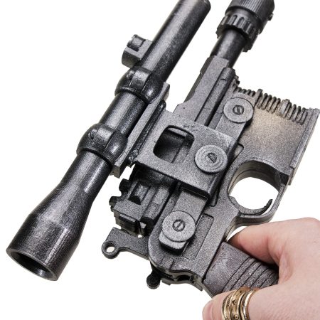 Han Solo DL-44 blaster pistol prop replica from Star Wars by Blasters4Masters