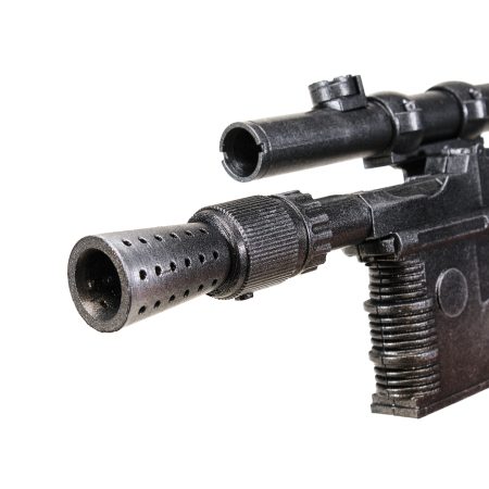 Han Solo DL-44 blaster pistol prop replica from Star Wars by Blasters4Masters