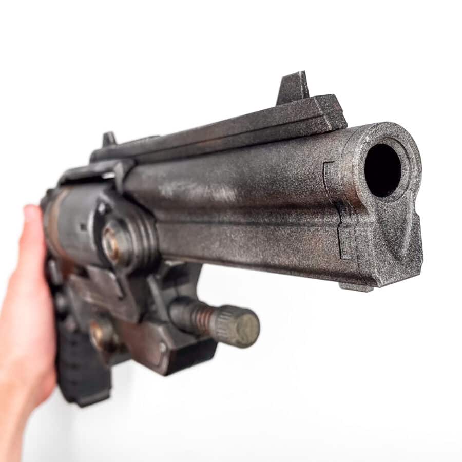 Handcrafted Gears of War Boltok Pistol Replica Prop - Iconic Game Memorabilia