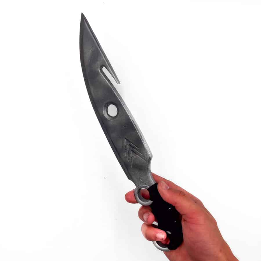 Handcrafted Hunter's Knife replica prop from Destiny 2 by Blasters4Masters