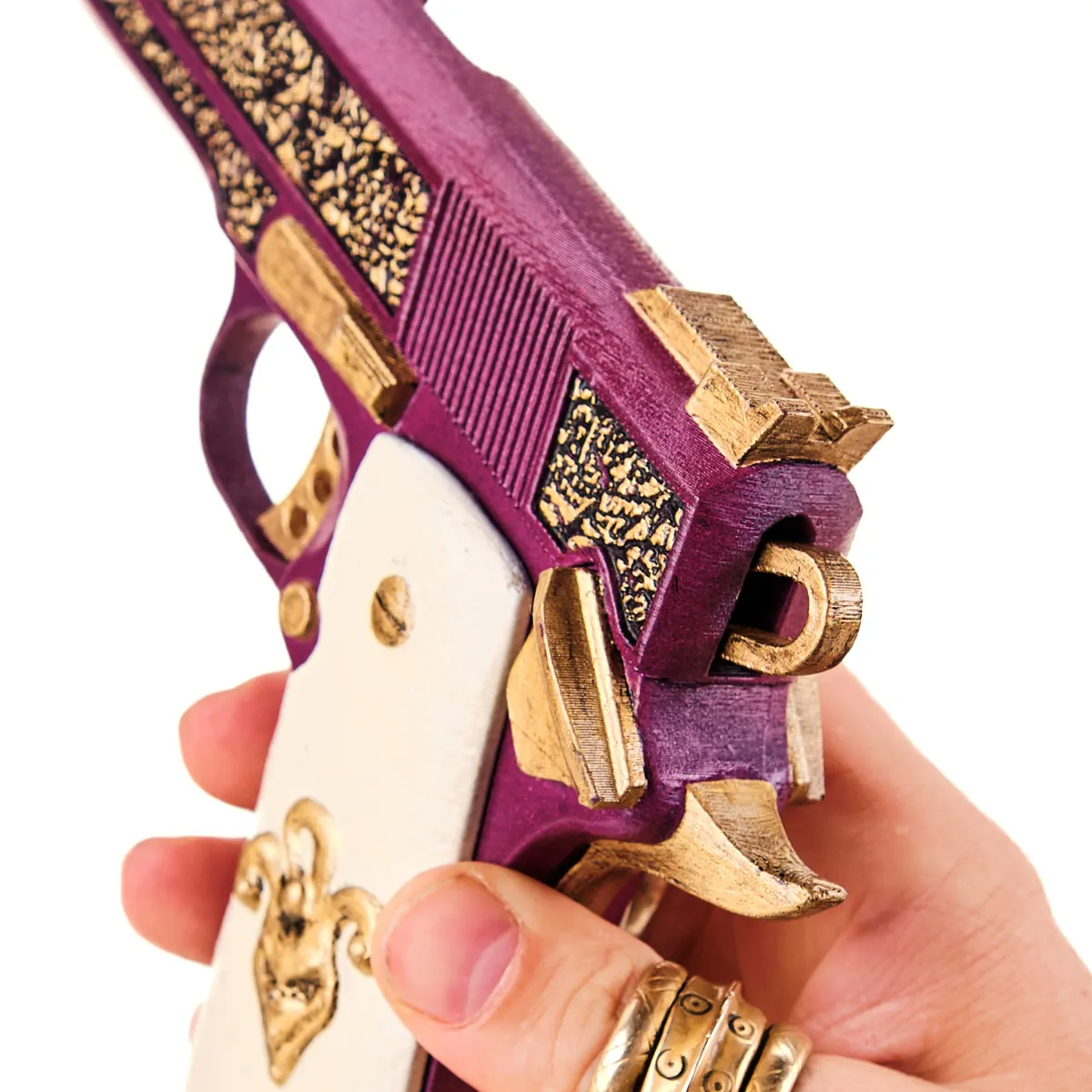 Joker gun Colt Gold Cup Trophy replica prop by Blasters4Masters_4 Joker Gun Colt Gold Cup Trophy Replica Prop By Blasters4Masters 4