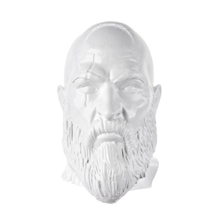 Kratos Head Headphone Stand replica prop from God of War by Blasters4Masters