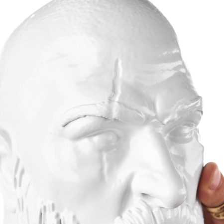 Kratos Head Headphone Stand replica prop from God of War by Blasters4Masters