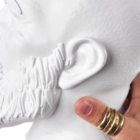 Kratos Head Headphone Stand replica prop from God of War by Blasters4Masters