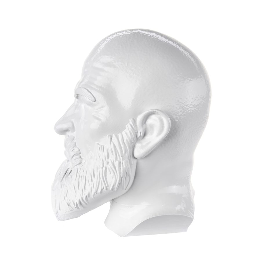 Kratos Head Headphone Stand replica prop from God of War by Blasters4Masters