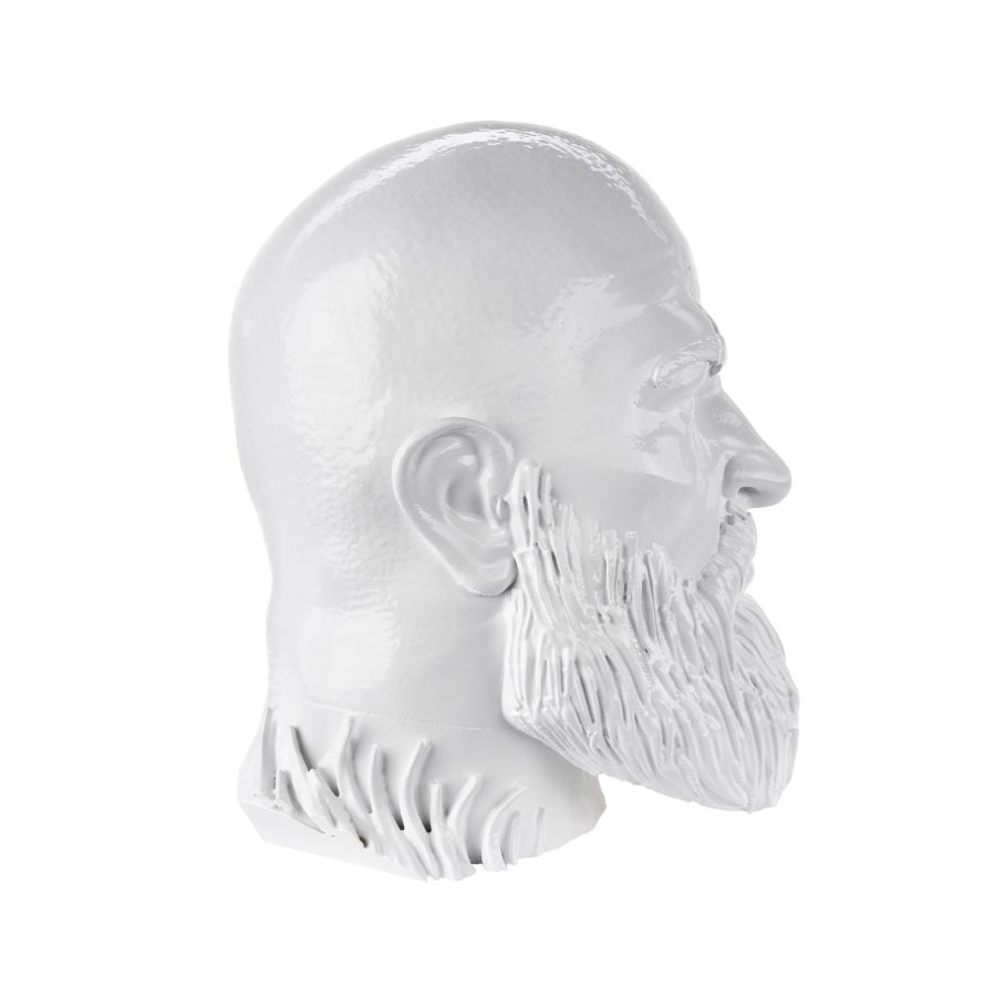 Kratos Head Headphone Stand replica prop from God of War by Blasters4Masters
