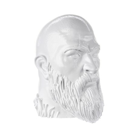 Kratos Head Headphone Stand replica prop from God of War by Blasters4Masters