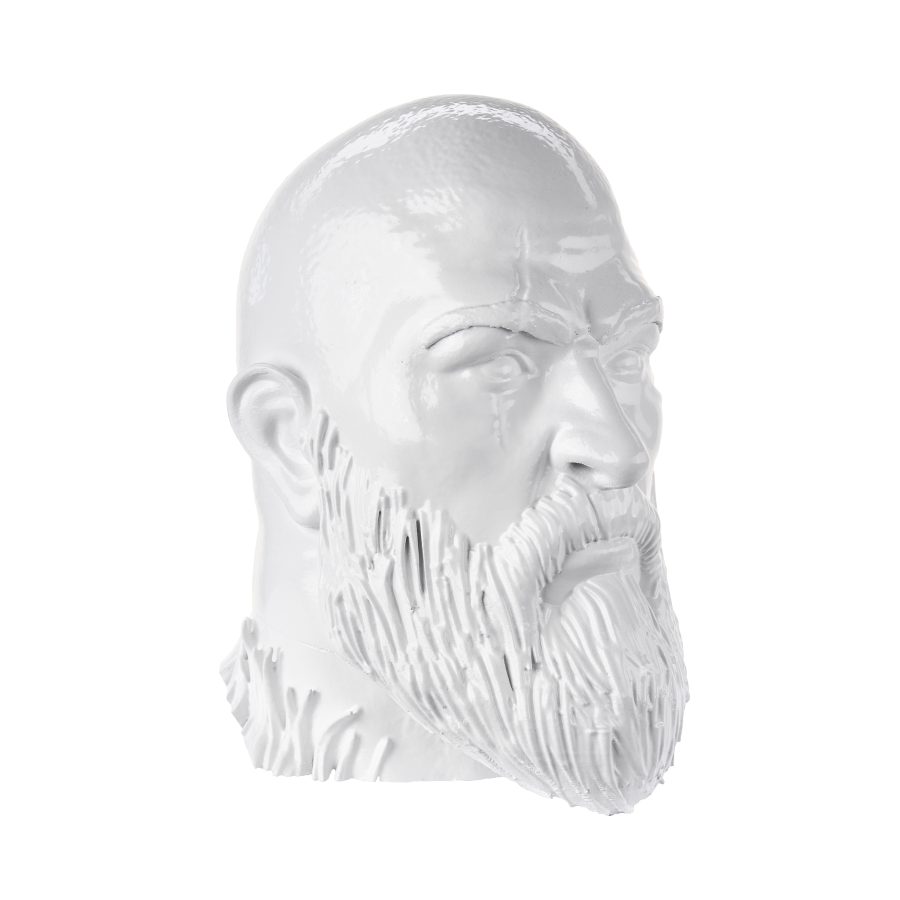 Kratos Head Headphone Stand replica prop from God of War by Blasters4Masters