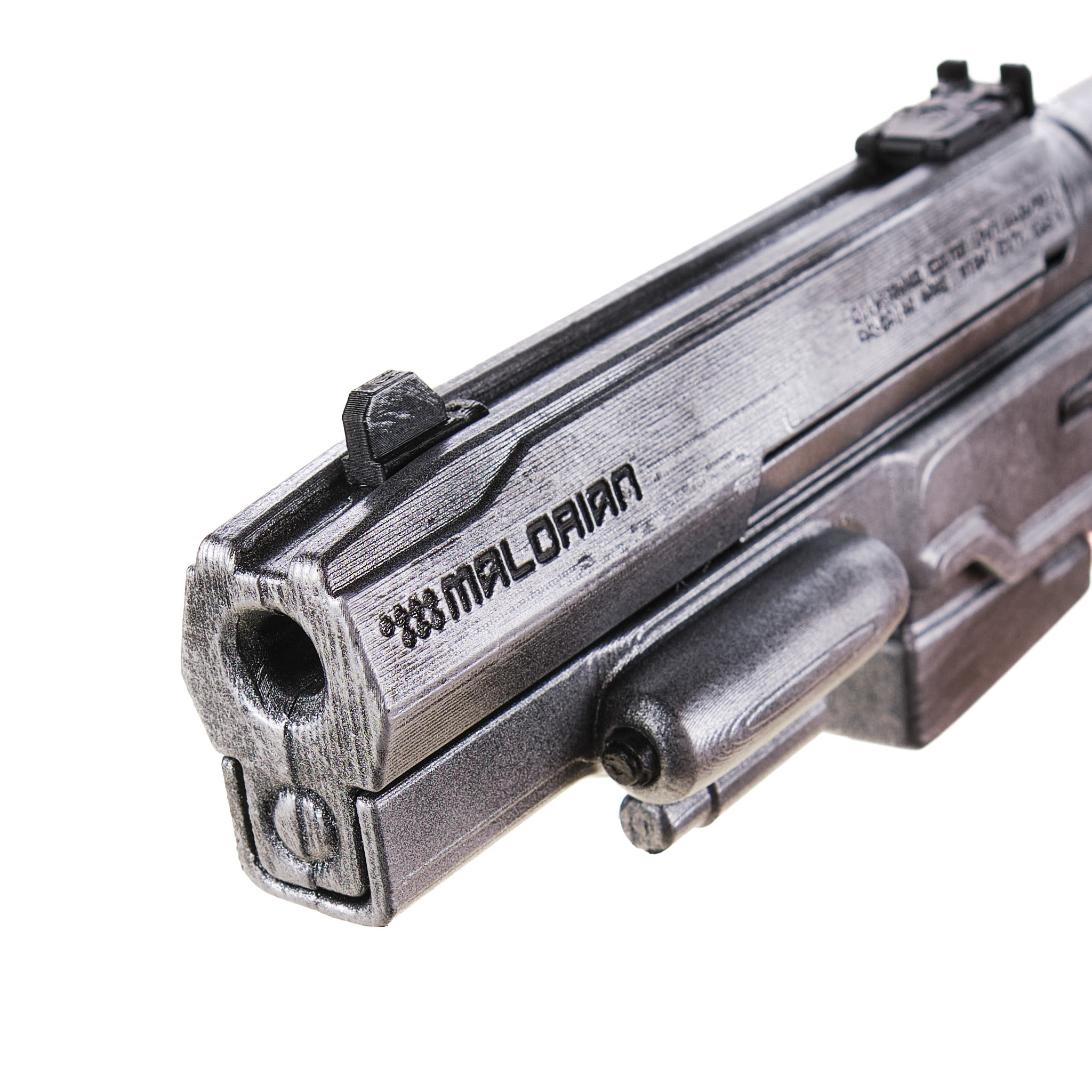 Malorian Arms 3516 – Johnny Silverhand’s pistol prop replica from Cyberpunk 2077 by Blasters4Masters