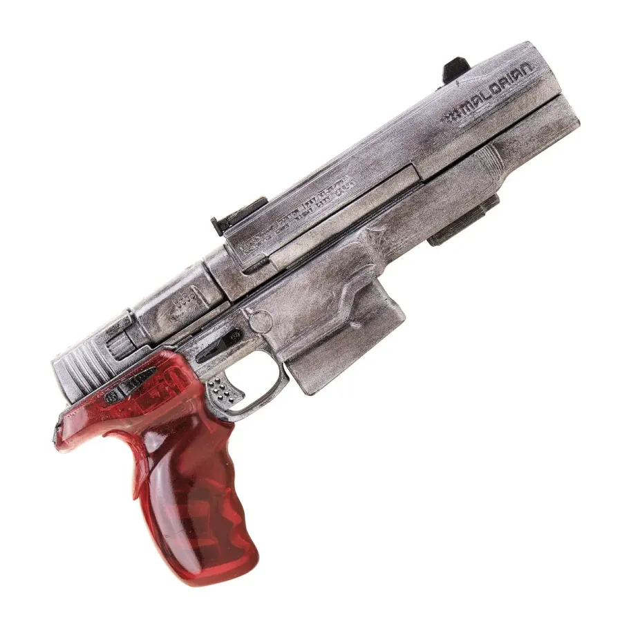 Malorian Arms 3516 - Johnny Silverhand`s pistol replica prop from Cyberpunk 2077 by Blasters4Masters