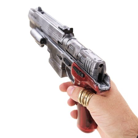 Malorian Arms 3516 - Johnny Silverhand`s pistol replica prop from Cyberpunk 2077 by Blasters4Masters