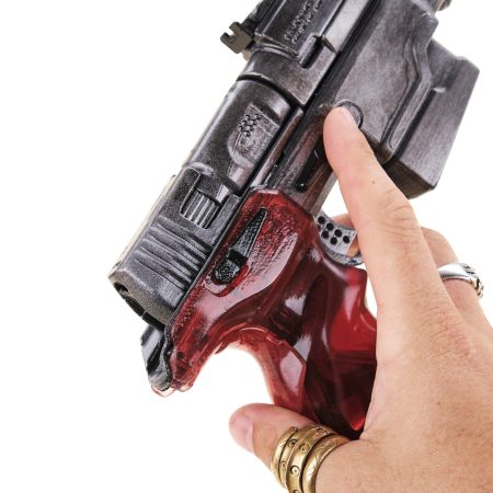 Malorian Arms 3516 - Johnny Silverhand`s pistol replica prop from Cyberpunk 2077 by Blasters4Masters