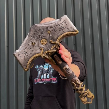 Mjölnir Hammer Prop Replica from God of War by Blasters4Masters