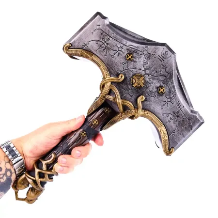 Mjolnir Hammer Replica Prop From God Of War By Blasters4Masters 1