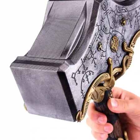 Mjolnir Hammer Replica Prop From God Of War By Blasters4Masters 4