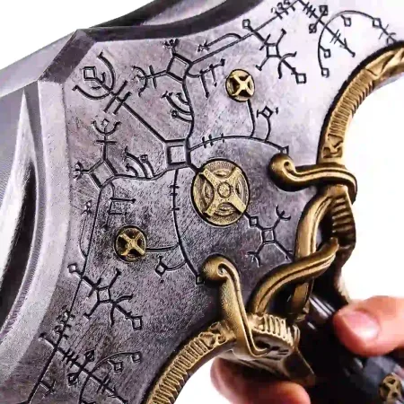 Mjolnir Hammer Replica Prop From God Of War By Blasters4Masters 7