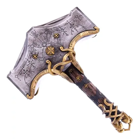 Mjolnir Hammer Replica Prop From God Of War By Blasters4Masters 8