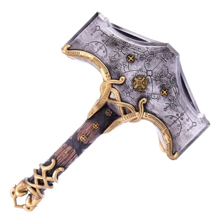 Mjolnir Hammer Replica Prop From God Of War By Blasters4Masters 9