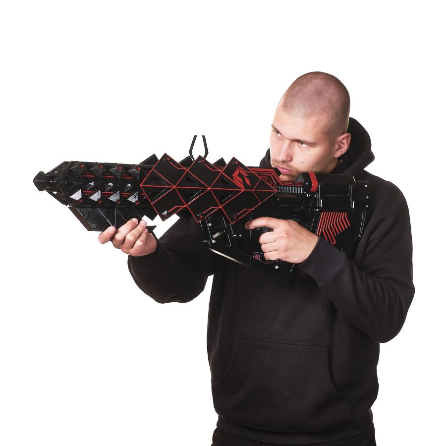 Outbreak Prime prop replica from Destiny 2 by Blasters4Masters