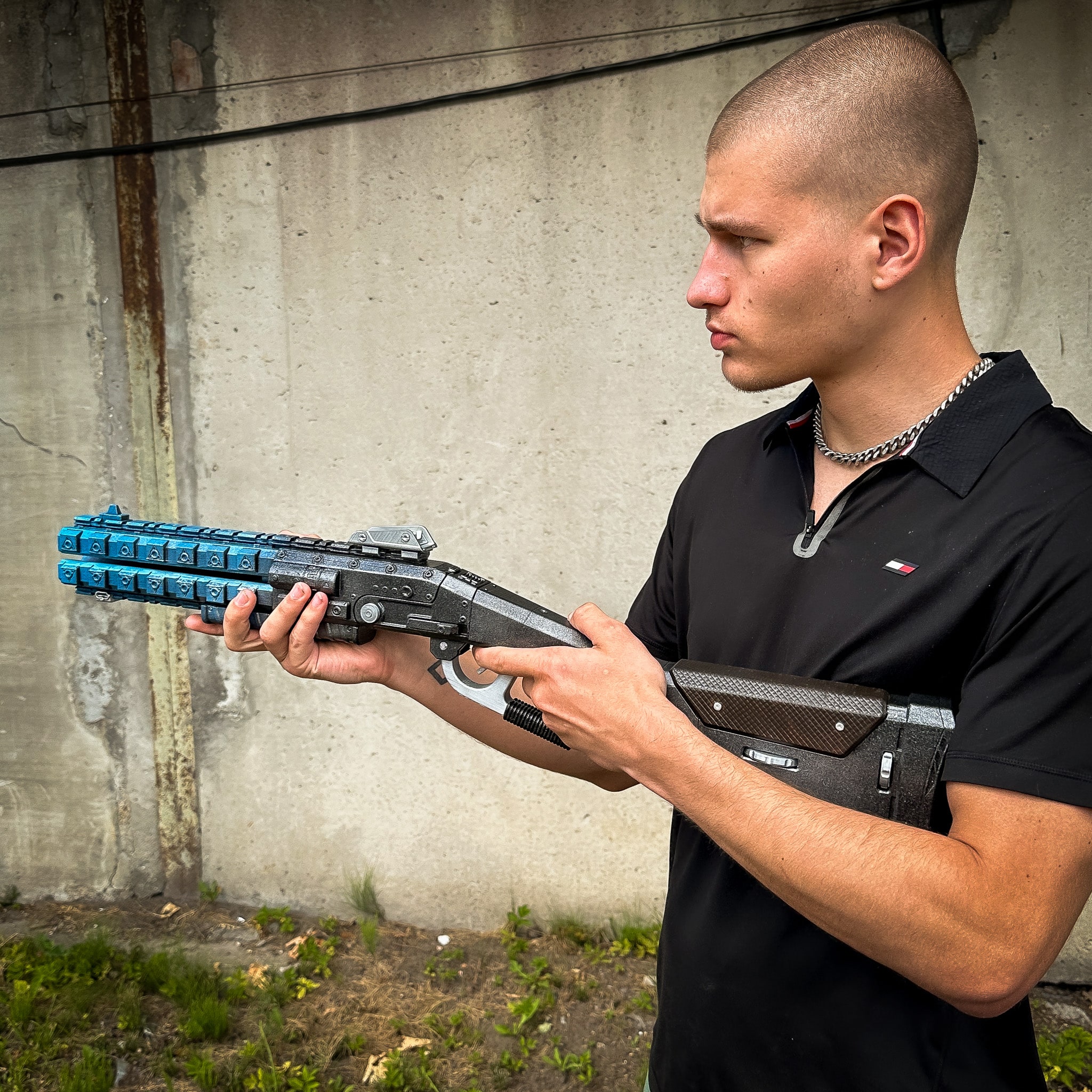 Peacekeeper Shotgun prop replica Apex Legends
