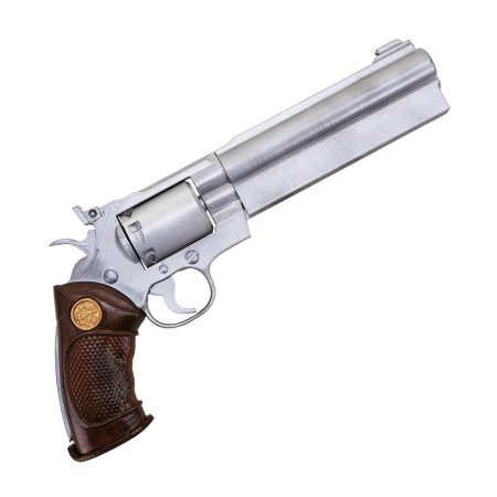 Silver Serpent Barry`s 44 Magnum replica prop from Resident Evil by Blasters4Masters