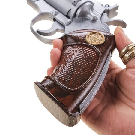 Silver Serpent Barry`s 44 Magnum replica prop from Resident Evil by Blasters4Masters