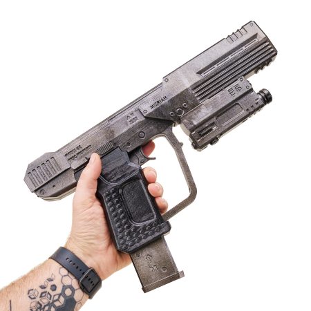 UNSC M6C Socom Pistol replica prop from Halo by Blasters4Masters