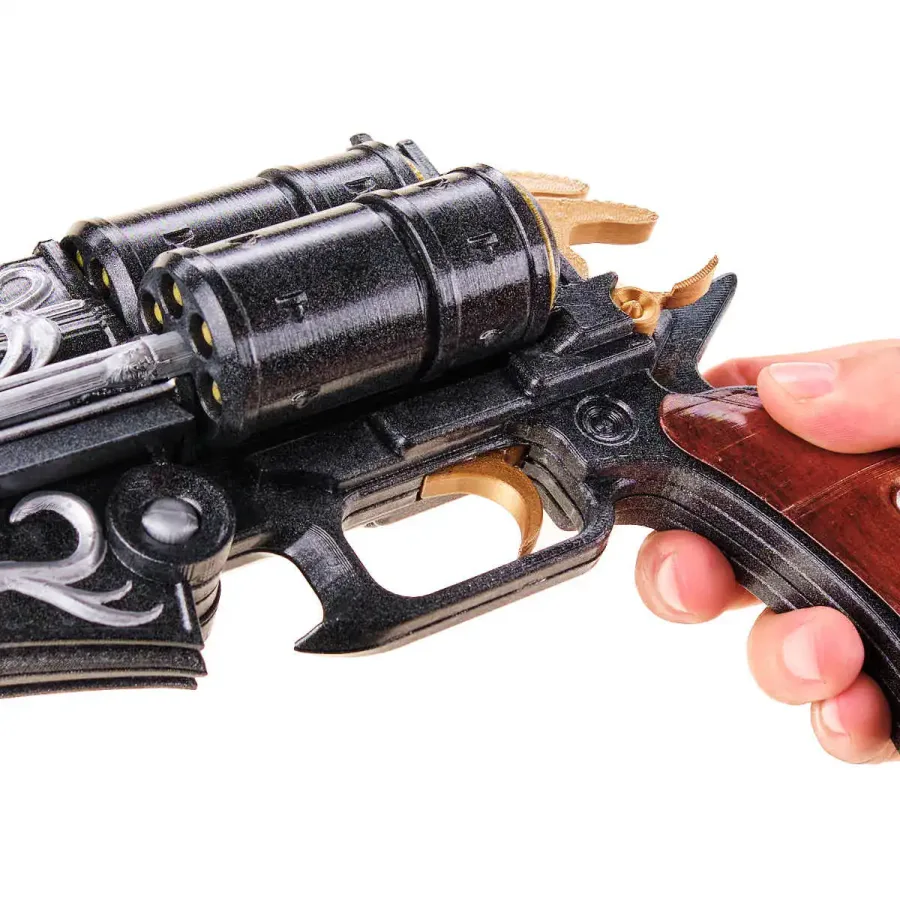 Vincent Valentines Cerberus replica prop from Final Fantasy VI by Blasters4Masters