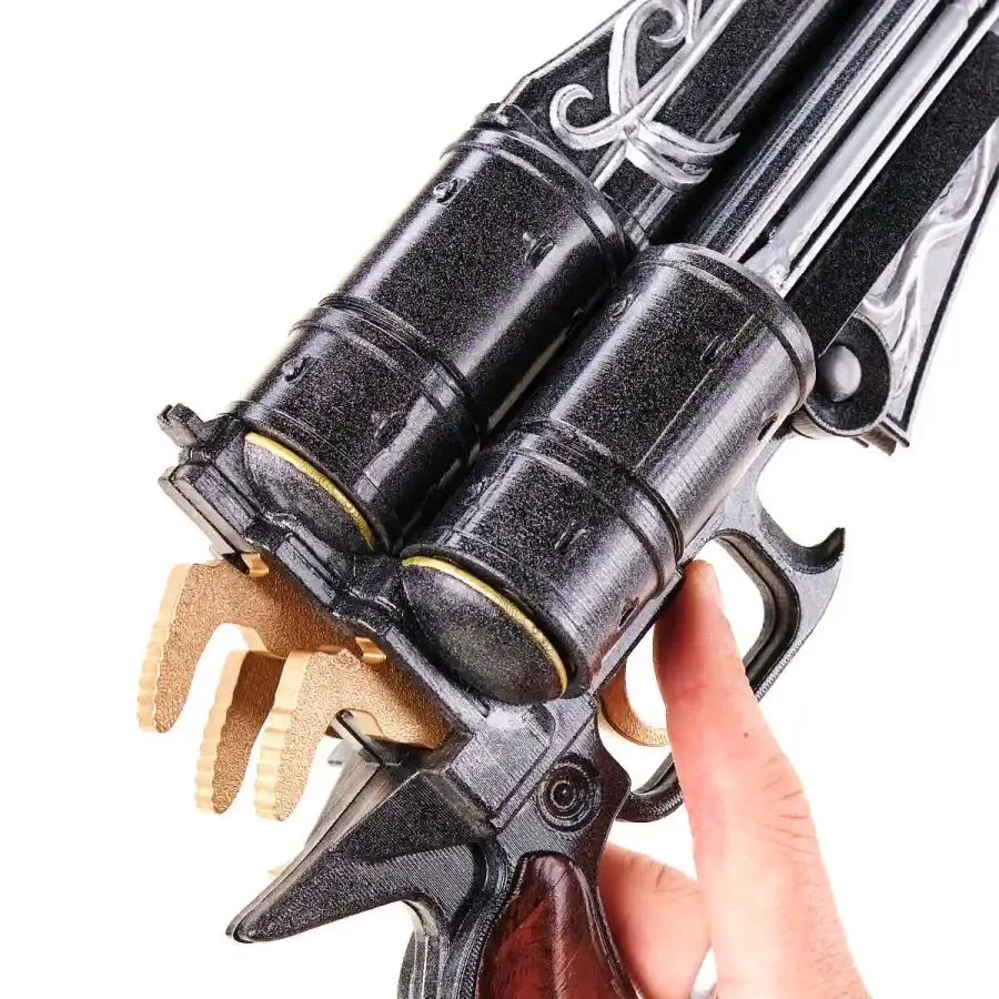 Vincent Valentines Cerberus replica prop from Final Fantasy VI by Blasters4Masters