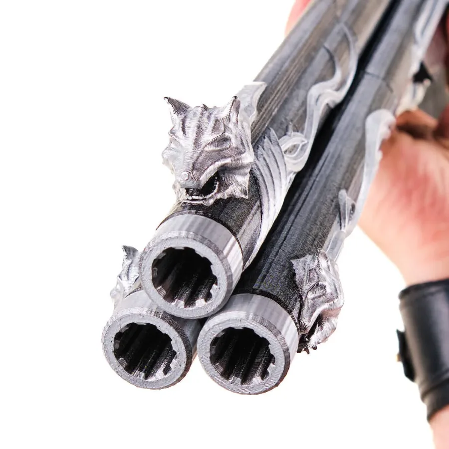 Vincent Valentines Cerberus replica prop from Final Fantasy VI by Blasters4Masters