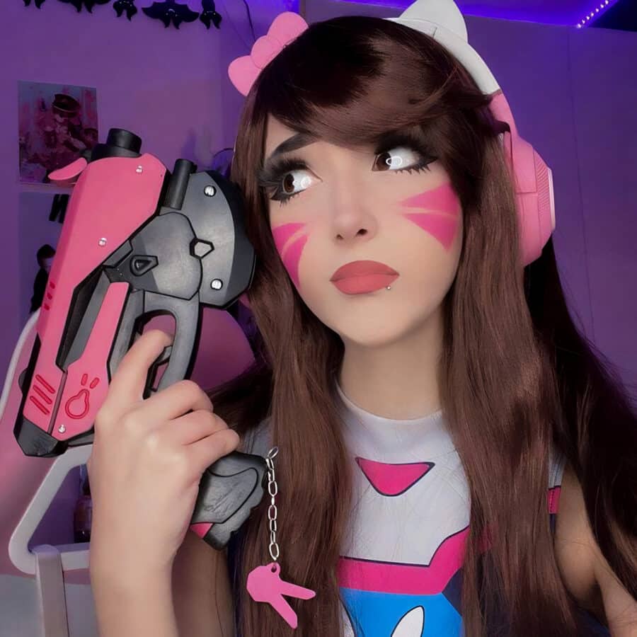 dva gun pistol prop replica overwatch 1