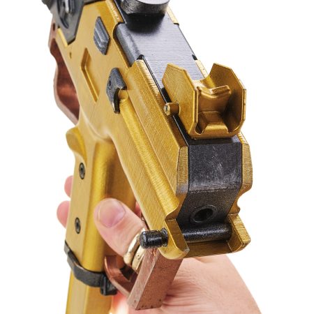 Gold Saug 9mm replica prop from by Blasters4Masters