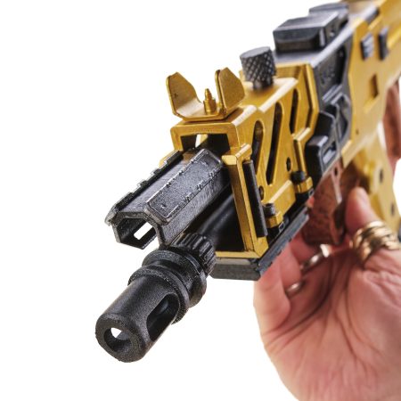Gold Saug 9mm replica prop from by Blasters4Masters