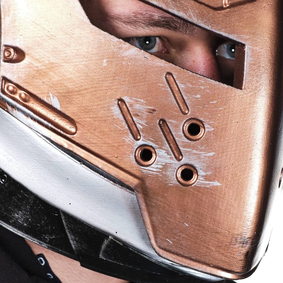 Iron Companion Helm Helmet replica prop from Destiny 2 by Blasters4Masters