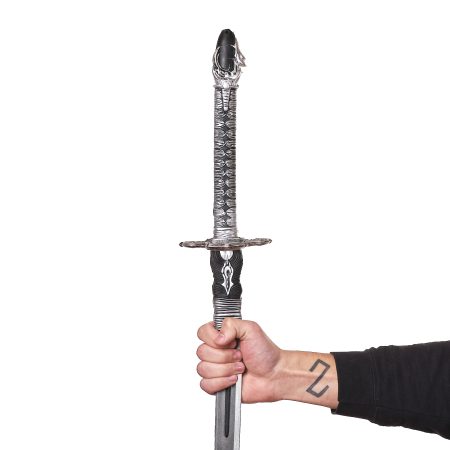 Automata 2B’s Virtuous Contract Katana silver replica prop from NieR by Blasters4Masters