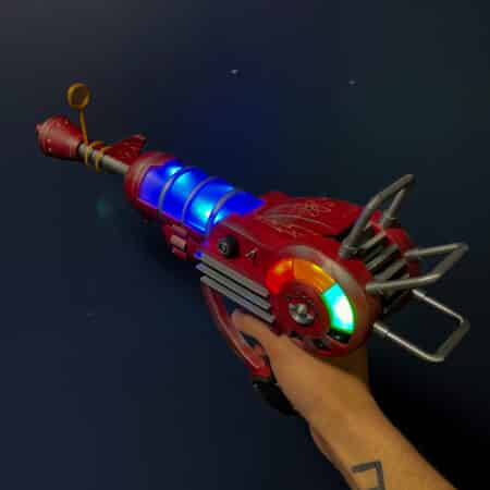 Ray Gun Replica with LED Lights Inspired by Call of Duty Zombies