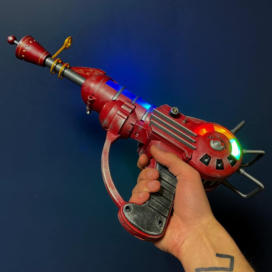 Ray Gun Replica with LED Lights Inspired by Call of Duty Zombies