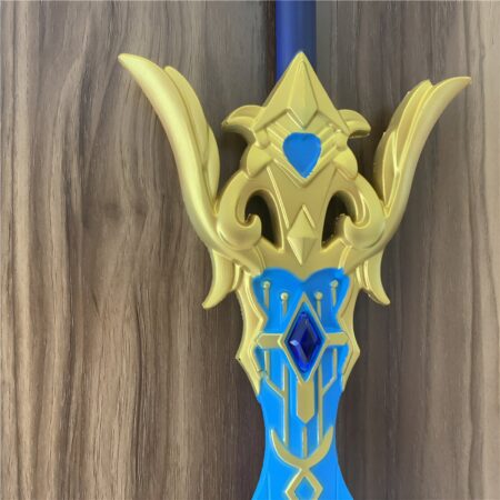 Exquisitely crafted Freedom Sword replica inspired by Genshin Impact, made from safe PU rubber