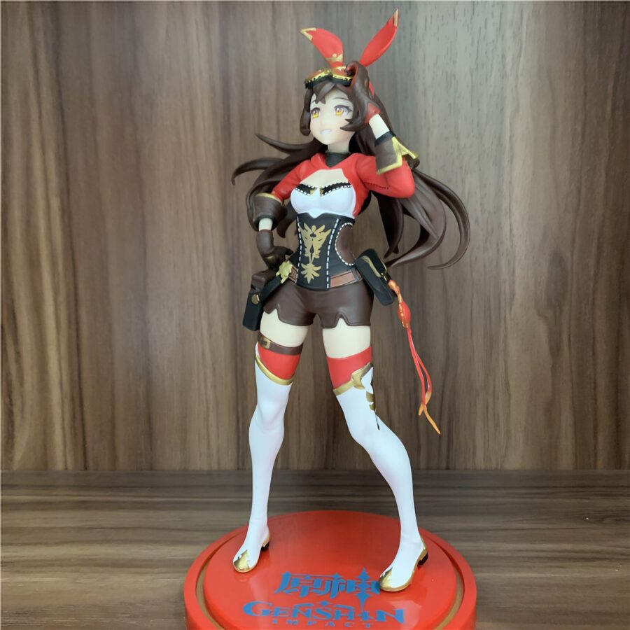 Amber Figure from Genshin Impact, 3D printed resin collectible, handcrafted with intricate detail and high-quality finish