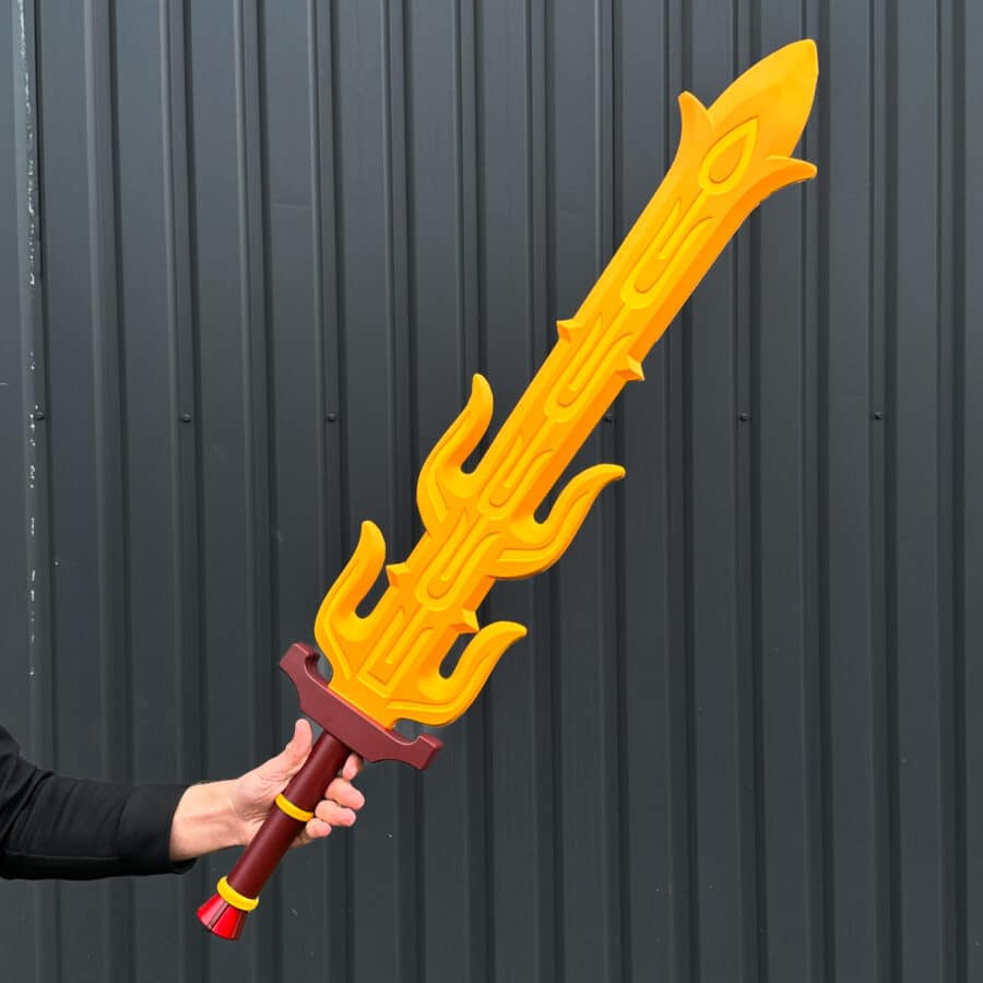 Great Flameblade prop replica The Legend of Zelda
